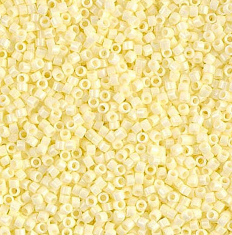 DB1491-1 11/0 Opaque Pale Yellow Miyuki Delica