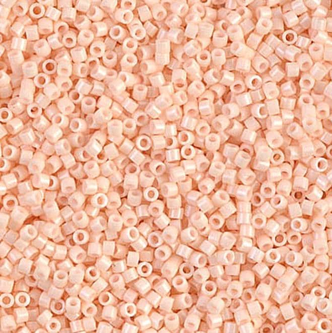 DB1492 11/0 Opaque Light Peach Miyuki Delica