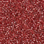 DB2152 11/0 Duracoat Silver Lined Dyed Light Watermelon Miyuki Delica
