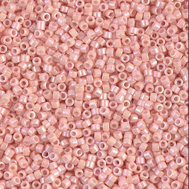 DB1503 11/0 Opaque Light Salmon AB Miyuki Delica