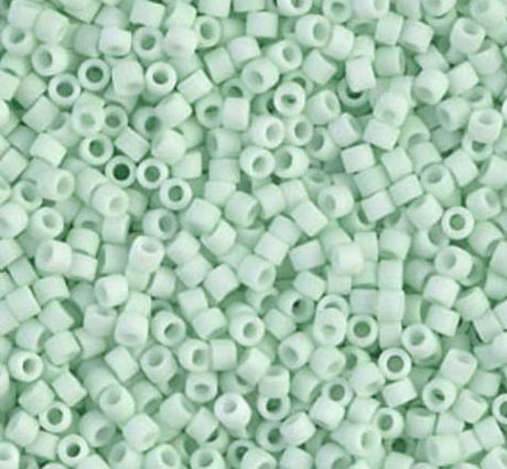 DB1516-1 11/0 Matte Opaque Light Mint Miyuki Delica