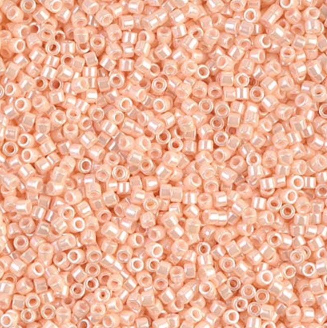DB1532 11/0 Opaque Light Peach Ceylon Miyuki Delica