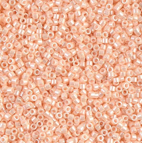 DB1532-1 11/0 Opaque Light Peach Ceylon Miyuki Delica