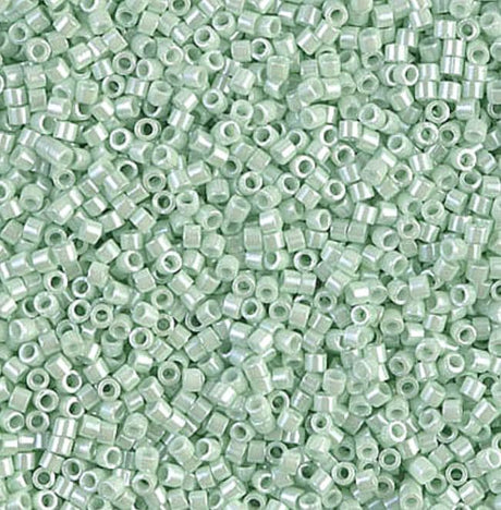 DB1536-1 11/0 Opaque Light Mint Ceylon Miyuki Delica