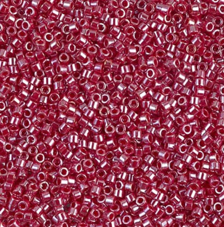 DB1564 11/0 Opaque Cadillac Red Luster Miyuki Delica