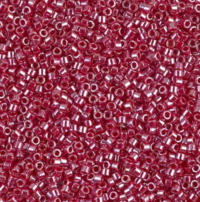 DB1564 11/0 Opaque Cadillac Red Luster Miyuki Delica