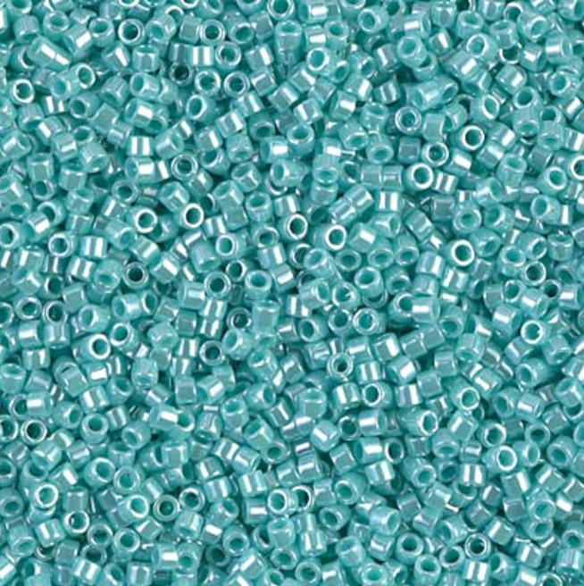 DB1567 11/0 Opaque Sea Opal Luster Miyuki Delica
