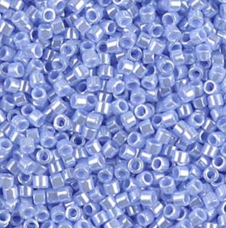 DB1568 11/0 Opaque Agate Blue Luster Miyuki Delica