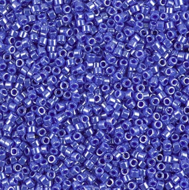 DB1569 11/0 Opaque Cyan Blue Luster Miyuki Delica