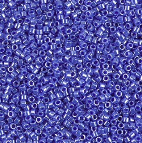 DB1569 11/0 Opaque Cyan Blue Luster Miyuki Delica