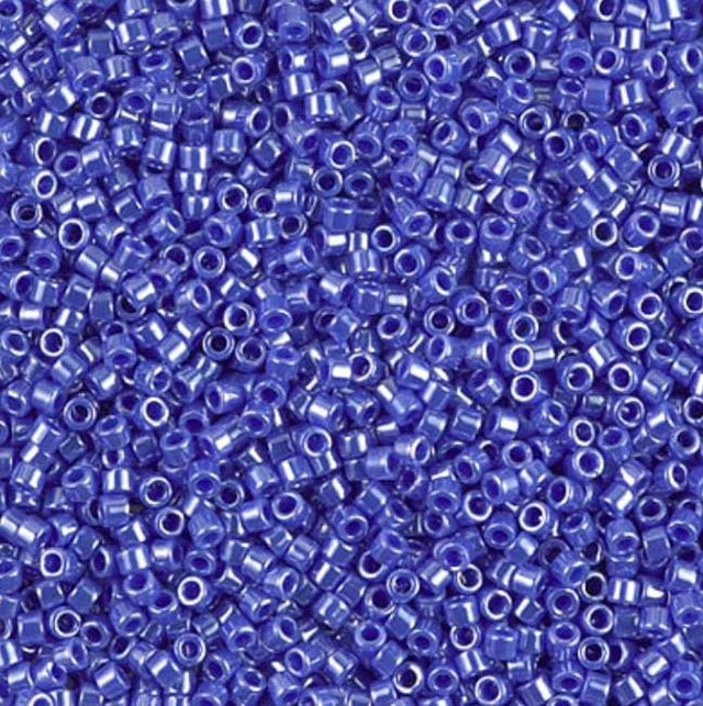 DB1569 11/0 Opaque Cyan Blue Luster Miyuki Delica