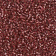DB2160 11/0 Duracoat Silver Lined Dyed Magenta Miyuki Delica