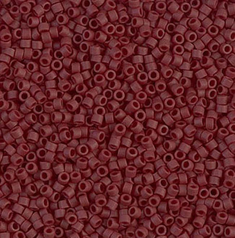 DB1584 11/0 Matte Opaque Currant Miyuki Delica