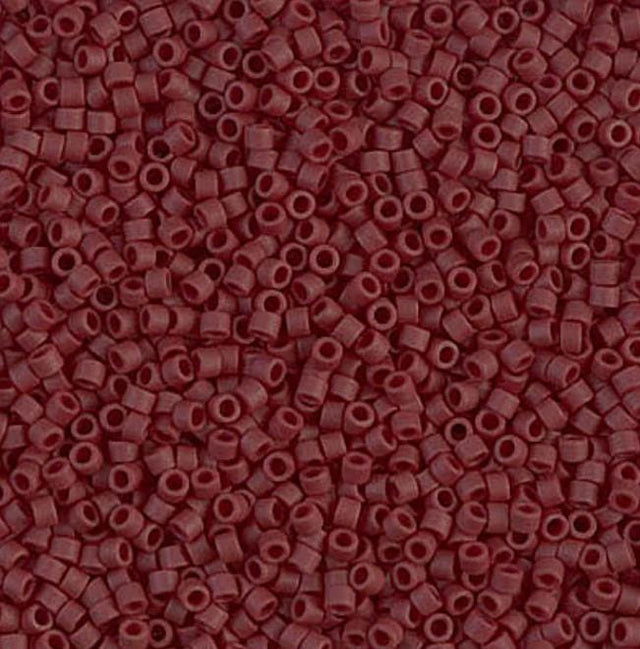 DB1584 11/0 Matte Opaque Currant Miyuki Delica