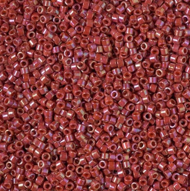 DB2275 11/0 Opaque Glazed Jujube Miyuki Delica