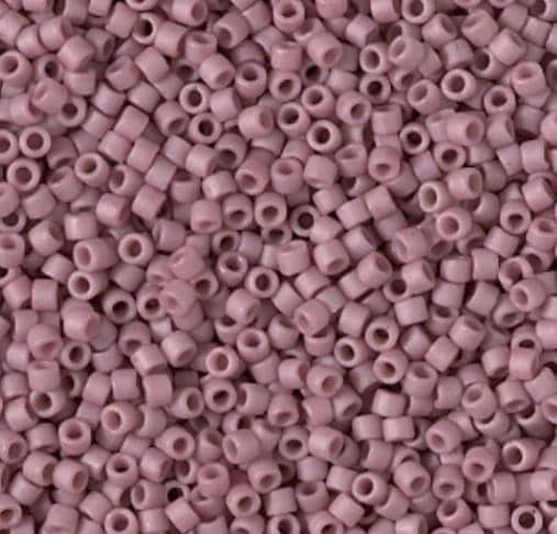 Duracoat Opaque Dark Orchid 11/0 Miyuki Delica Bead, DB2139 5 Grams