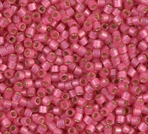 DB2175 11/0 Duracoat Semi Frosted S/L Dyed Hibiscus Miyuki Delica