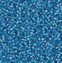 DB1709 11/0 Mint Pearl Lined Azure Miyuki Delica