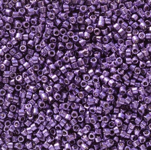 DB2509 11/0 Duracoat Galvanized Dark Lilac Miyuki Delica
