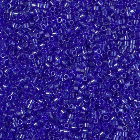 DB1896 11/0 Transparent Beryl Luster Miyuki Delica
