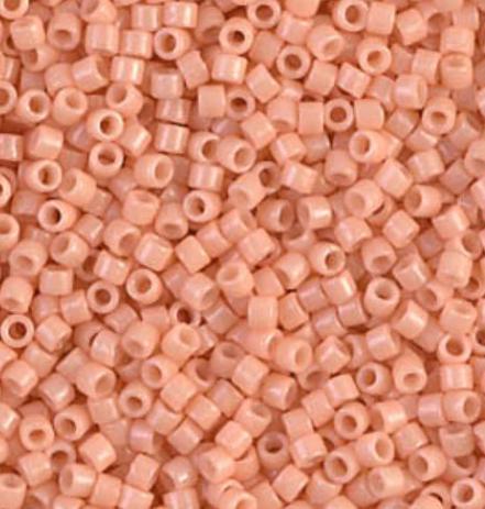 Delica, 11/0 Duracoat Opaque Tea Rose, DB2111 Miyuki Delica-5 grams