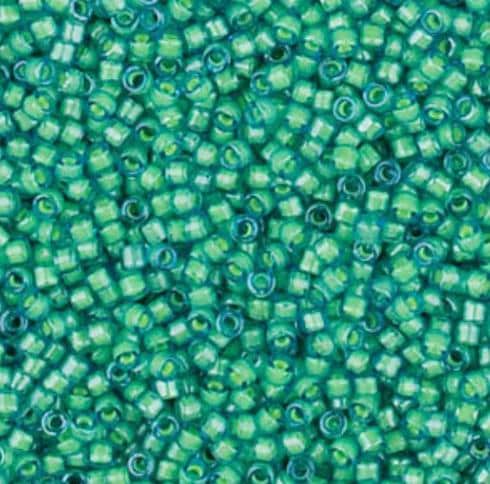DB2053 11/0 Luminous Mermaid Green Miyuki Delica