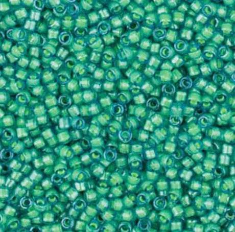 DB2053 11/0 Luminous Mermaid Green Miyuki Delica