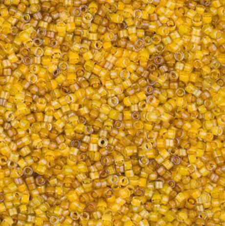 DB2061 11/0 Luminous Mix 1 Miyuki Delica Pineapple Upside Down Mix