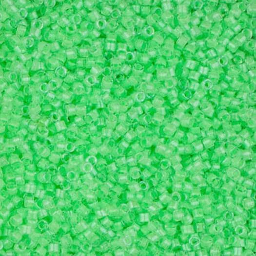 DB2040 11/0 Luminous Mint Green Miyuki Delica