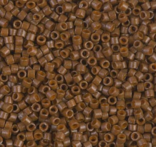 DB2142 11/0 Duracoat Opaque Cognac Miyuki Delica