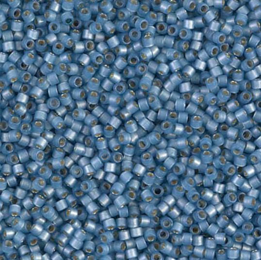 DB2176 11/0 Duracoat Silver Lined Dyed Light Bayberry Miyuki Delica