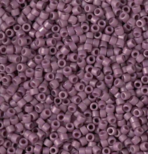 DB2295 11/0 Matte Opaque Glazed Twilight Lavender Miyuki Delica