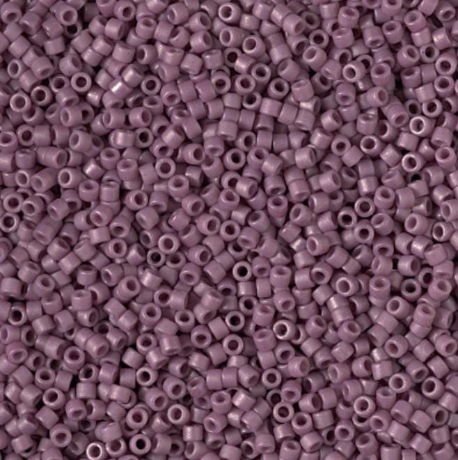 DB2295 11/0 Matte Opaque Glazed Twilight Lavender Miyuki Delica