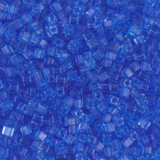 1.8mm Miyuki Cube Transparent Sapphire SB18-150