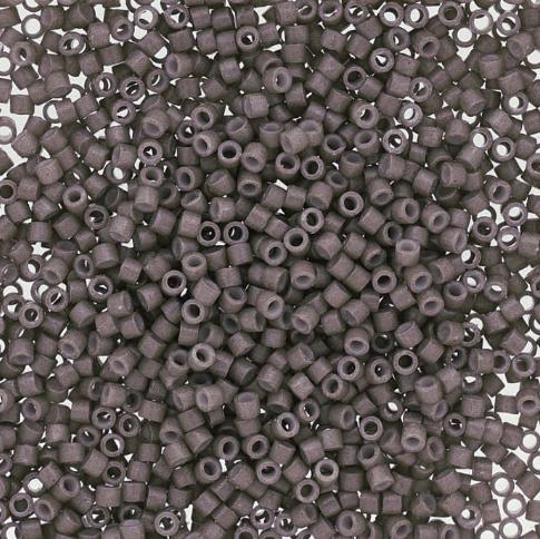 DB2367 11/0 Duracoat Opaque Dyed Seal Gray Miyuki Delica