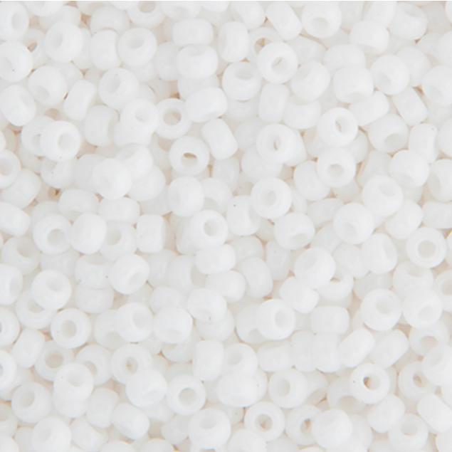 11-402 Opaque White Miyuki Seed Beads