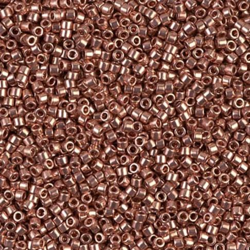 DB0040 11/0 Copper Plated Miyuki Delica