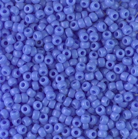 8-417L Opaque Periwinkle, Miyuki Seed Bead, 8/0