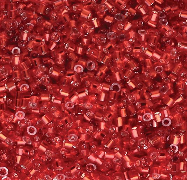 Linea Beads 11/0, Silver Lined Red LIN059, 30 Grams