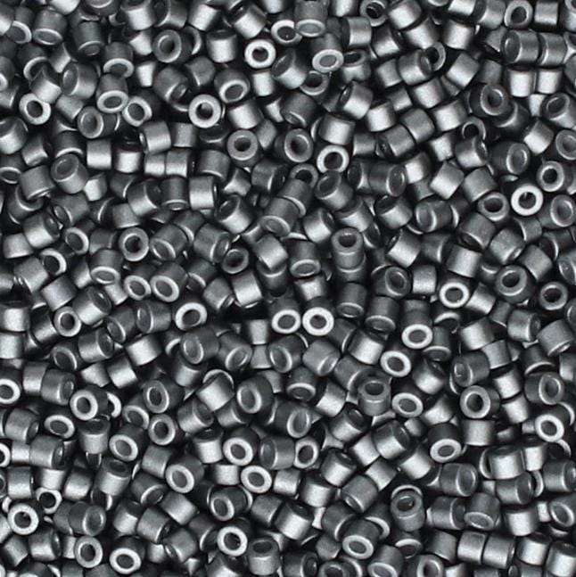 Linea Beads 11/0, Metallic Gunmetal LIN006, 30 Grams