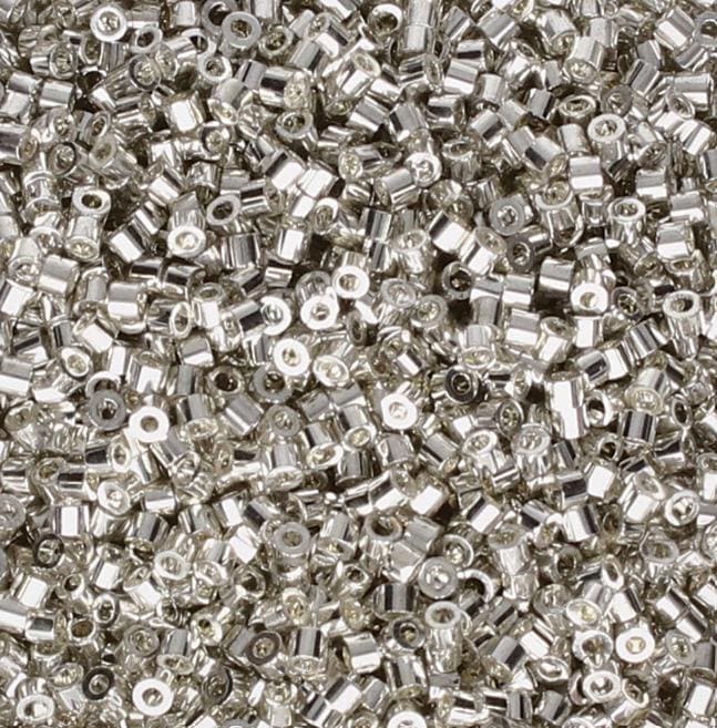 Linea Beads 11/0, Metallic Silver LIN057, 30 Grams