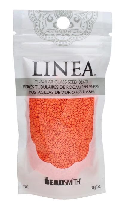 Linea Beads 11/0, Orange LIN028, 30 Grams
