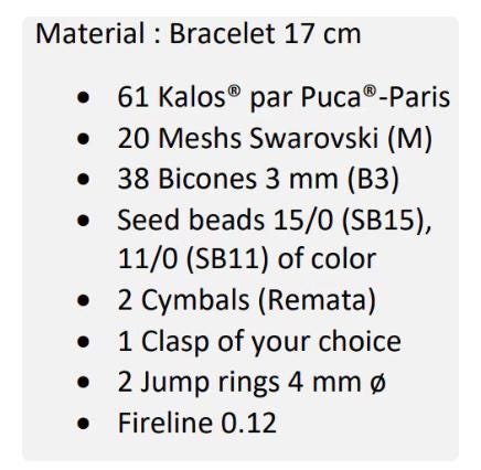 Manon Bracelet Pattern