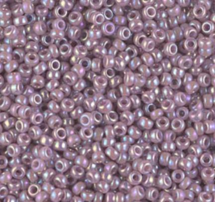 11-478 Opaque Mauve AB, Miyuki Seed Bead, 11/0