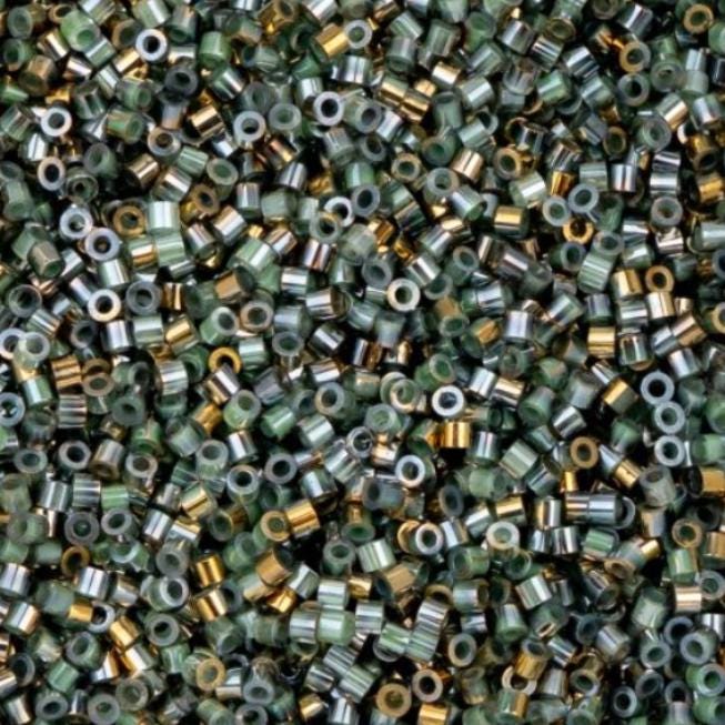 Cylin Bead 11/0 Gilded Halo Teal Caribbean - 25 G Bag-CY11-1236