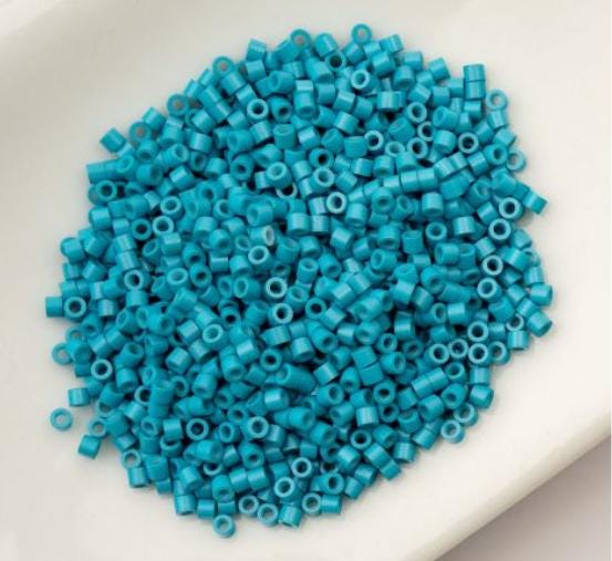 Cylin Bead 11/0 Opaque Blue Lagoon - 25 G Bag-CY11-1107