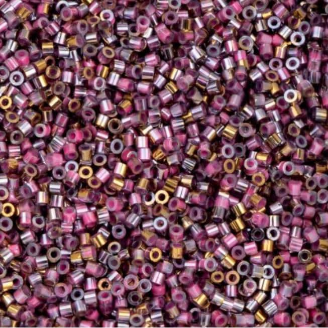 Cylin Bead 11/0 Gilded Halo Opaque Pink Carnation - 25 G Bag-CY11-1234