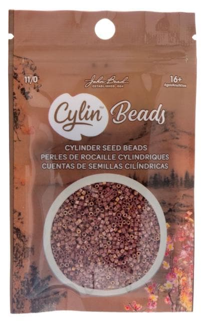 Cylin Bead 11/0 Verdara Peach - 25 G Bag-CY11-1246