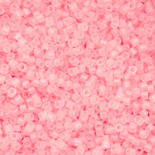 Cylin Bead 11/0 Matte Macaron AB Coral Pink - 25 G Bag-CY11-1182