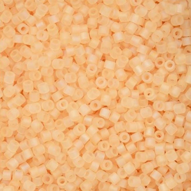 Cylin Bead 11/0 Matte Macaron AB Light Orange- 25 G Bag-CY11-1182